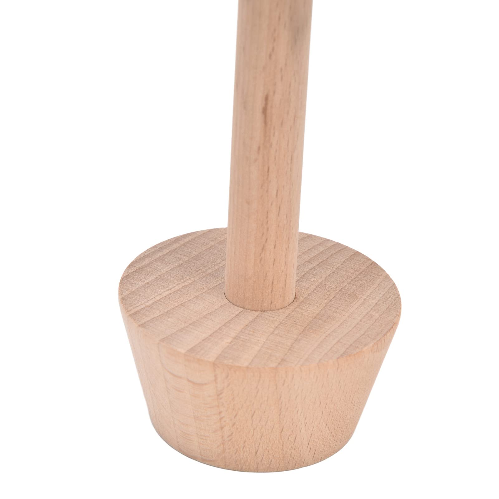 Buachois Tartelletta Pestello,Pressa da Pasticceria in Legno,Stampo per Crostate di Uova in Legno, Strumento di Cottura per Pressa,per Crostata Kit per Cottura Tartlet