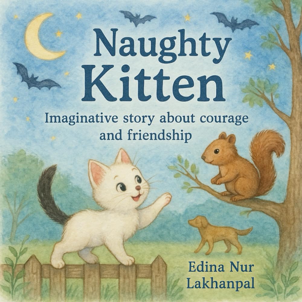 The Naughty Kitten: A Tale of Curiosity and Courage