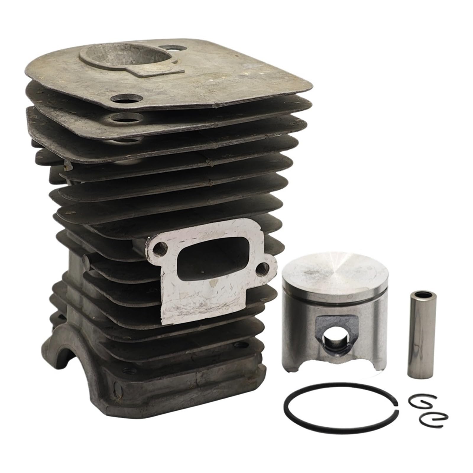 Generico Compatibile con Le Parti degli Attrezzi da Giardino 340 345 E | Kit guarnizioni di tenuta del cuscinetto dell'albero motore del pistone del cilindro della motosega da 40 mm