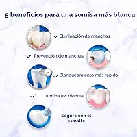 Vista 2 de Crest 3D White Brilliance - Pasta dental blanqueadora de dientes morada luminosa, 4.6 onzas, paquete de 3, pasta dental con fluoruro anticaries que