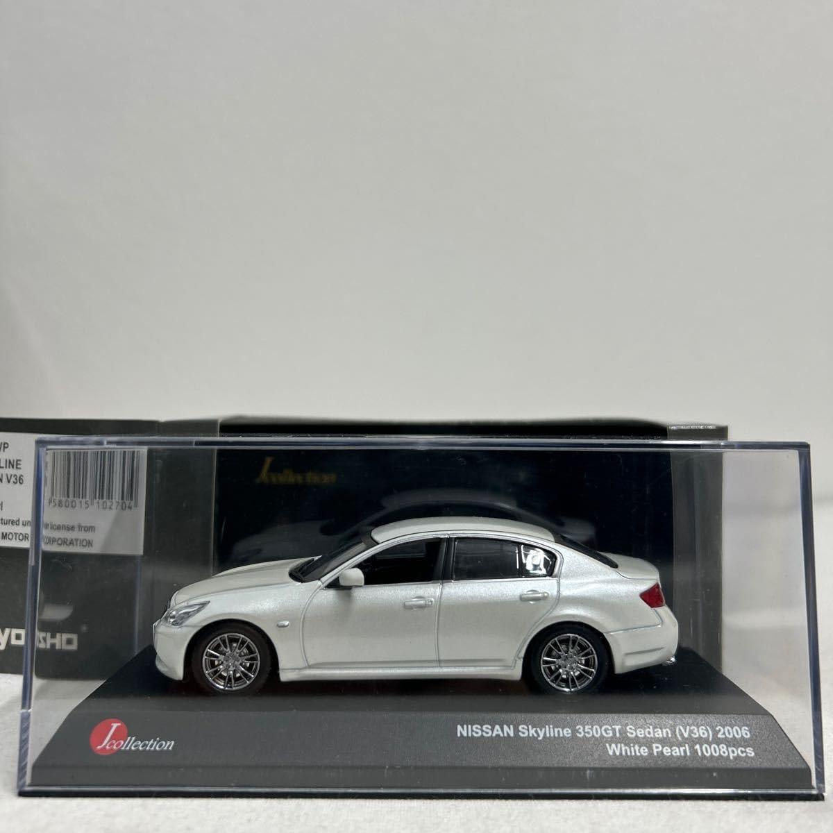 Amazon | 京商 1/43 NISSAN SKYLINE 350GT Sedan V36 2006 White Pearl
