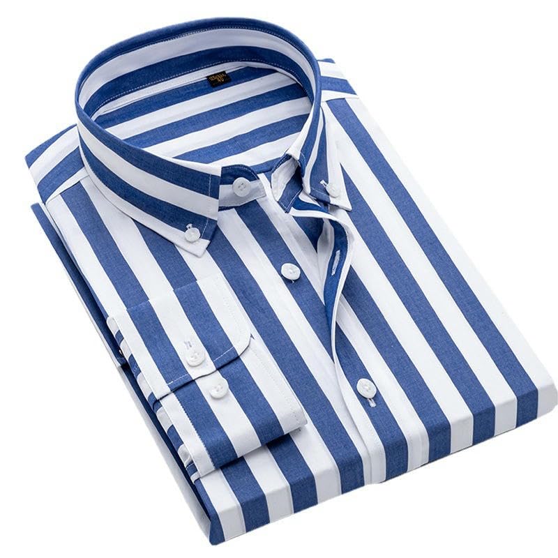Camisa de algodón ligera y transpirable para evitar el calor en la oficina 3