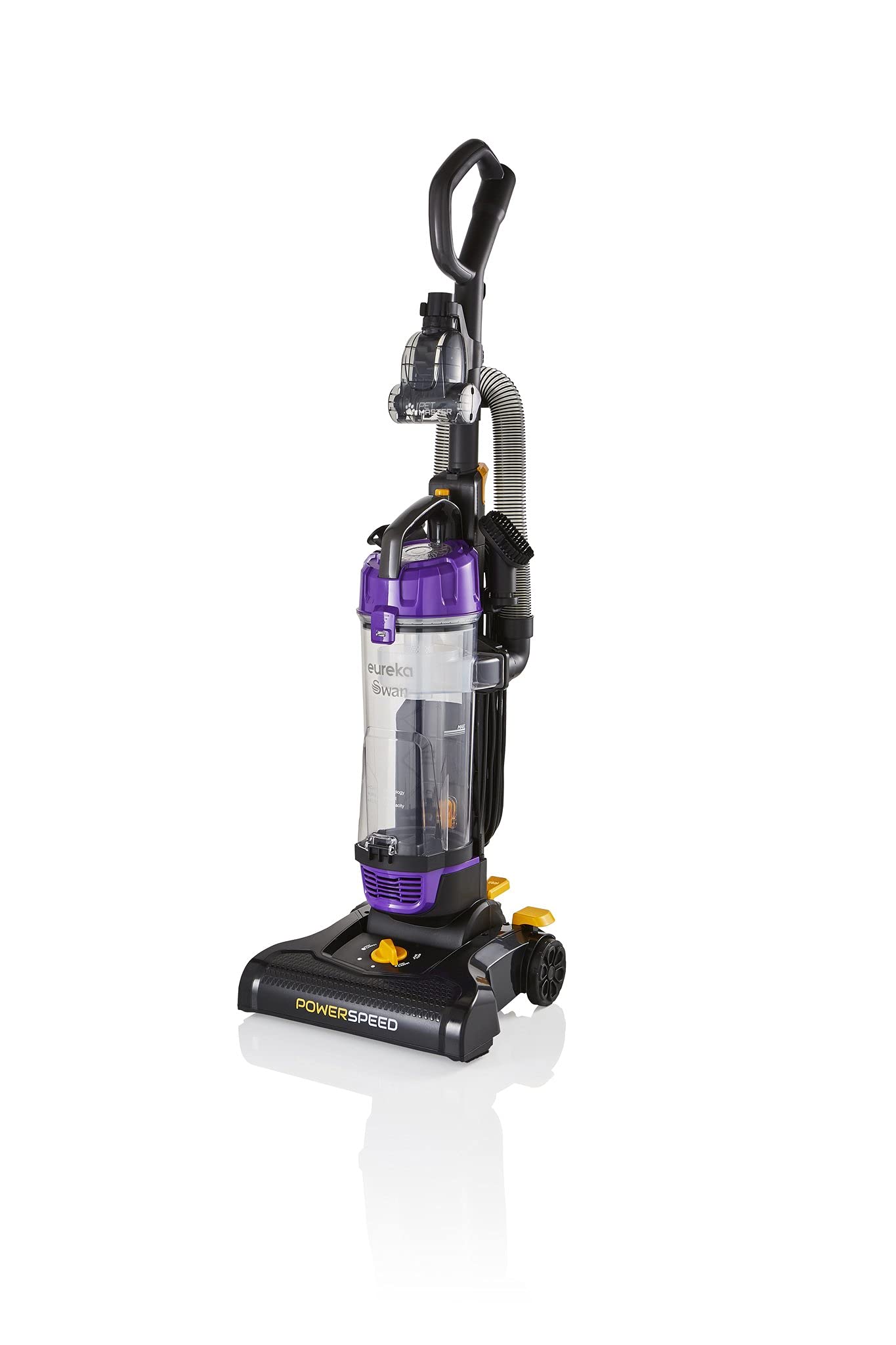 Swan Eureka SC15838N Multi Function Pet Upright Vacuum, 400W Motor Power, Cyclone Technology, Ultra Lightweight 5.5kg, 4 Litre Dust Capacity, Turbo Brush, 3M Hose, 9M Cord