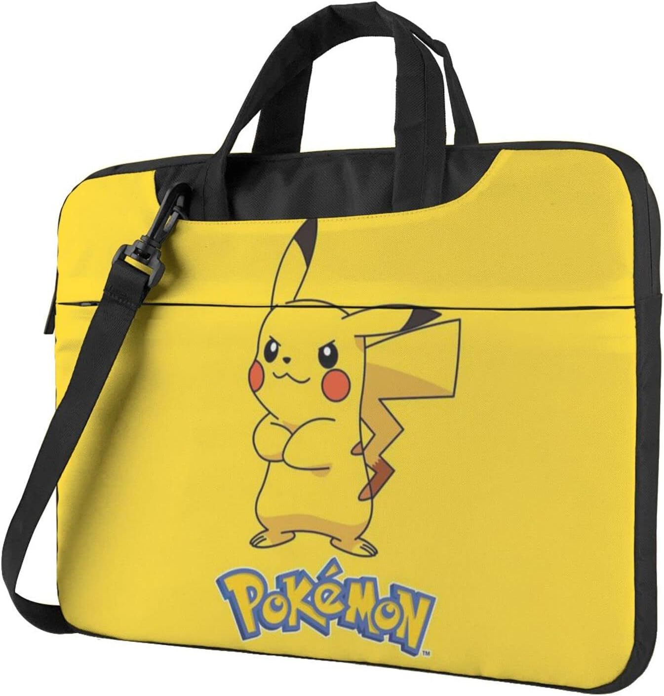 ポケモン パソコンケース 13 15 6インチ 防水 パソコンバッグ 衝撃吸収 ノートパソコン ケース ラップトップ スリーブ バッグ 通学 ショルダーストラップ付き ビジネス おしゃれ 男女兼用 熱販売 通勤 パソコン 手提げカバン Pcケース 軽量コンピューターバッグ