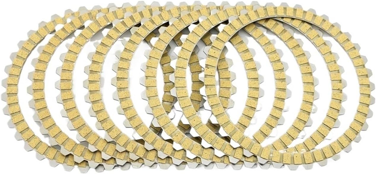 Compatible With Electra Glide Classic EFI FLHTCI FLHTC Dyna Wide Glide FXDWG Motorcycle Clutch Plate Steel Plate Friction Disc(Steel plate)