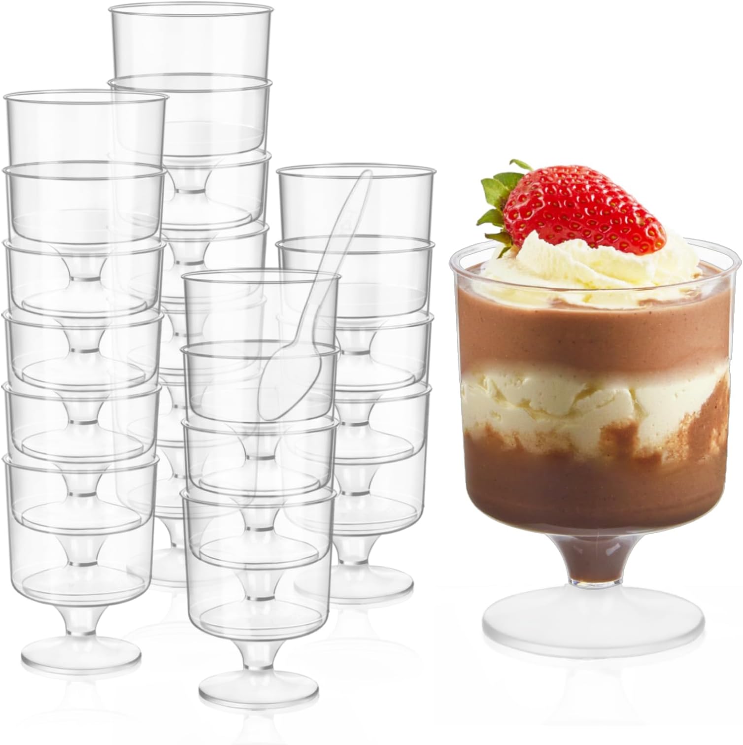 Anchor Hocking Presence Mini Trifle Bowl, Set of 8 Home