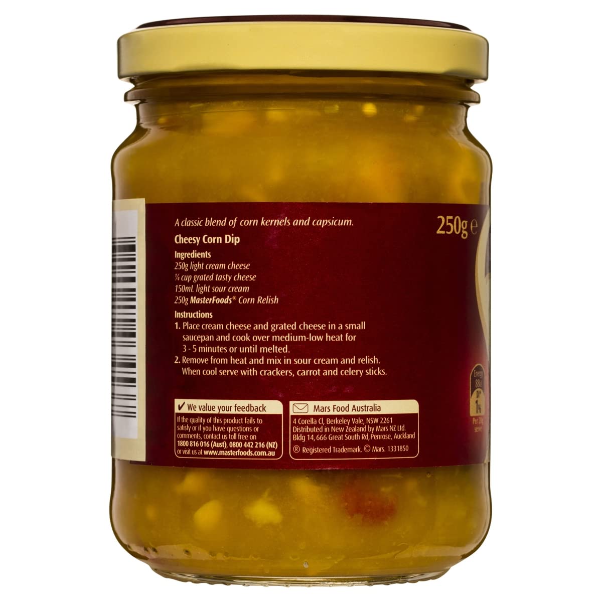 Masterfoods Saboreo de Maíz 8.82 oz Yaxa Colombia