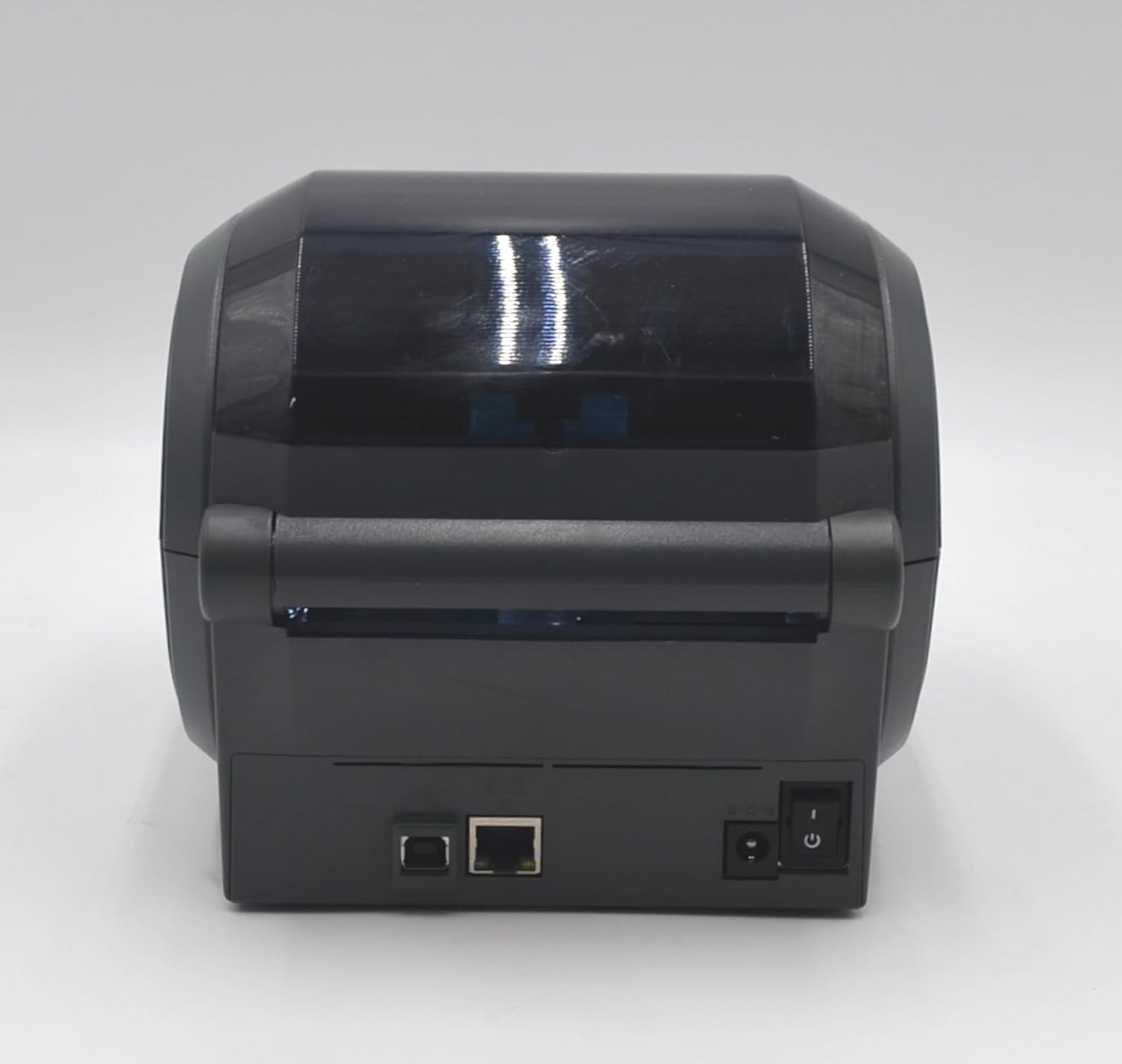 Zebra - GK420d Direct Thermal Desktop Printer for Labels, Receipts, Barcodes, Tags, and Wrist Bands - Print Width of 4 in - USB and Ethernet Port Connectivity (Renewed)
