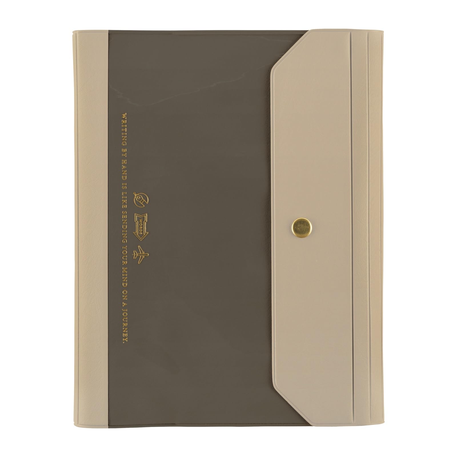 Hobonichi Techo A5 Planner Cover – Alettone: Gray (Cousin Size, Cover Only)