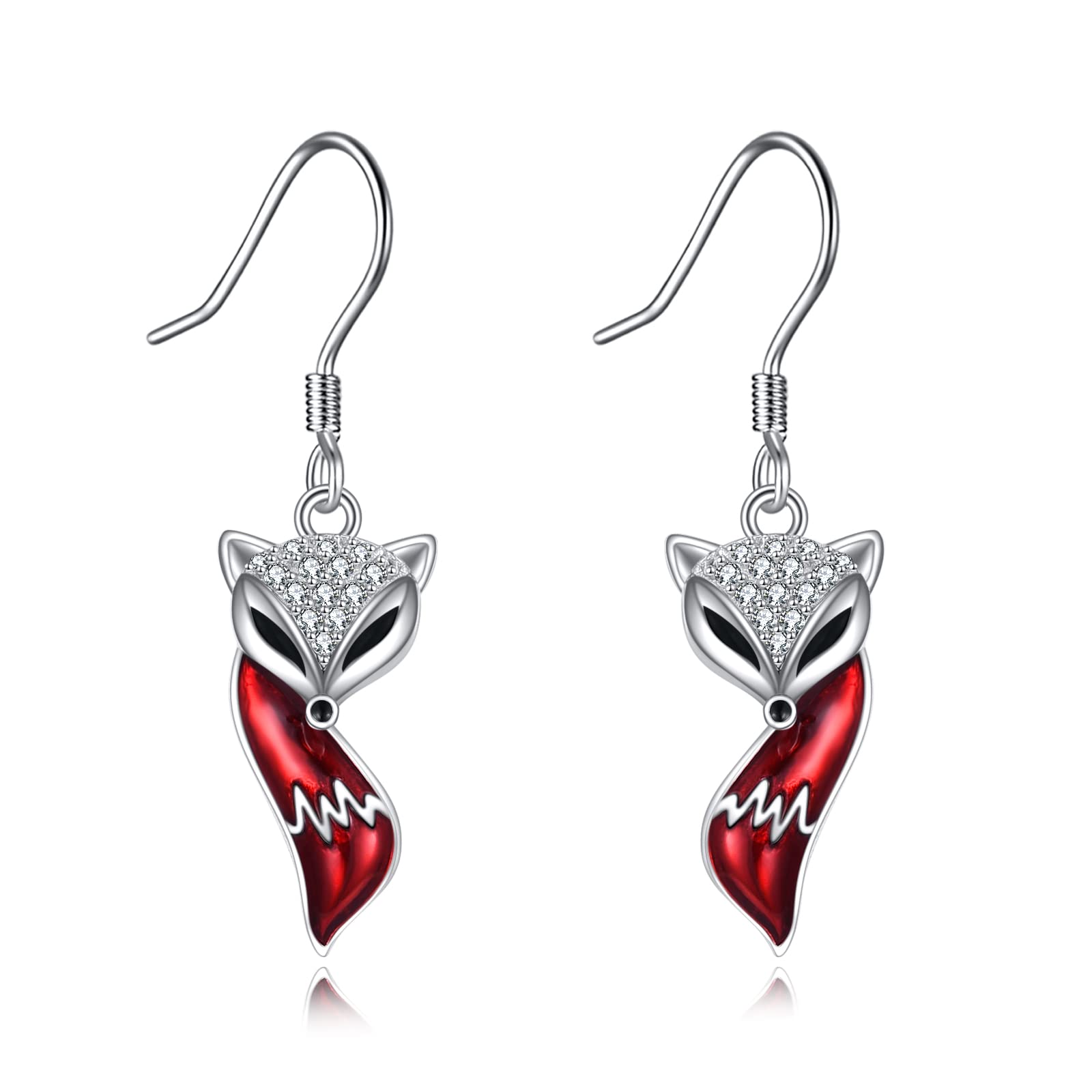Orecchini Colibrì con Ganci Ipoallergenici Orecchini Pendenti con Uccelli Gioielli in Argento Sterling 925 Regali Colibrì per Donne Ragazze