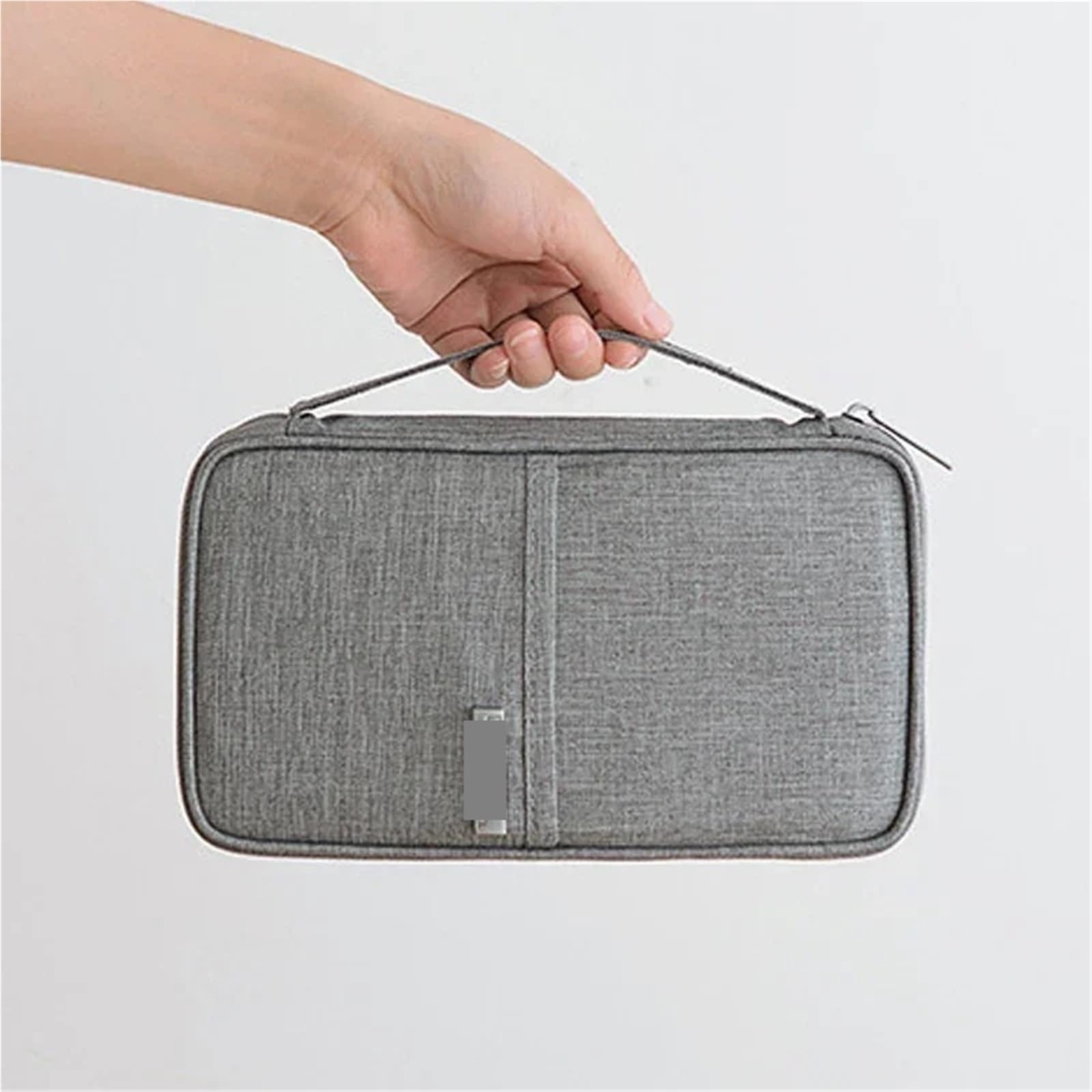 Reisebrieftasche for Familien, Reisepasshülle, Unisex, Reisezubehör, wasserdicht, Dokumenten-Organizer, Tasche, Ausweis, Kreditkarteninhaber Für Ausweise(Blue)