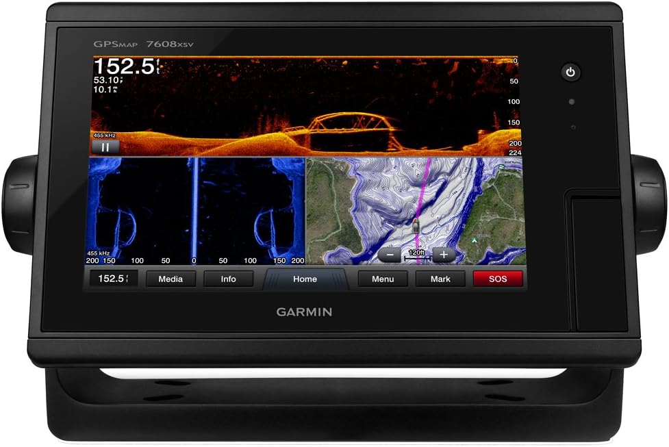 Garmin 010-01305-03 GPSMAP 7608xsv Chartplotter/Sonar Combo