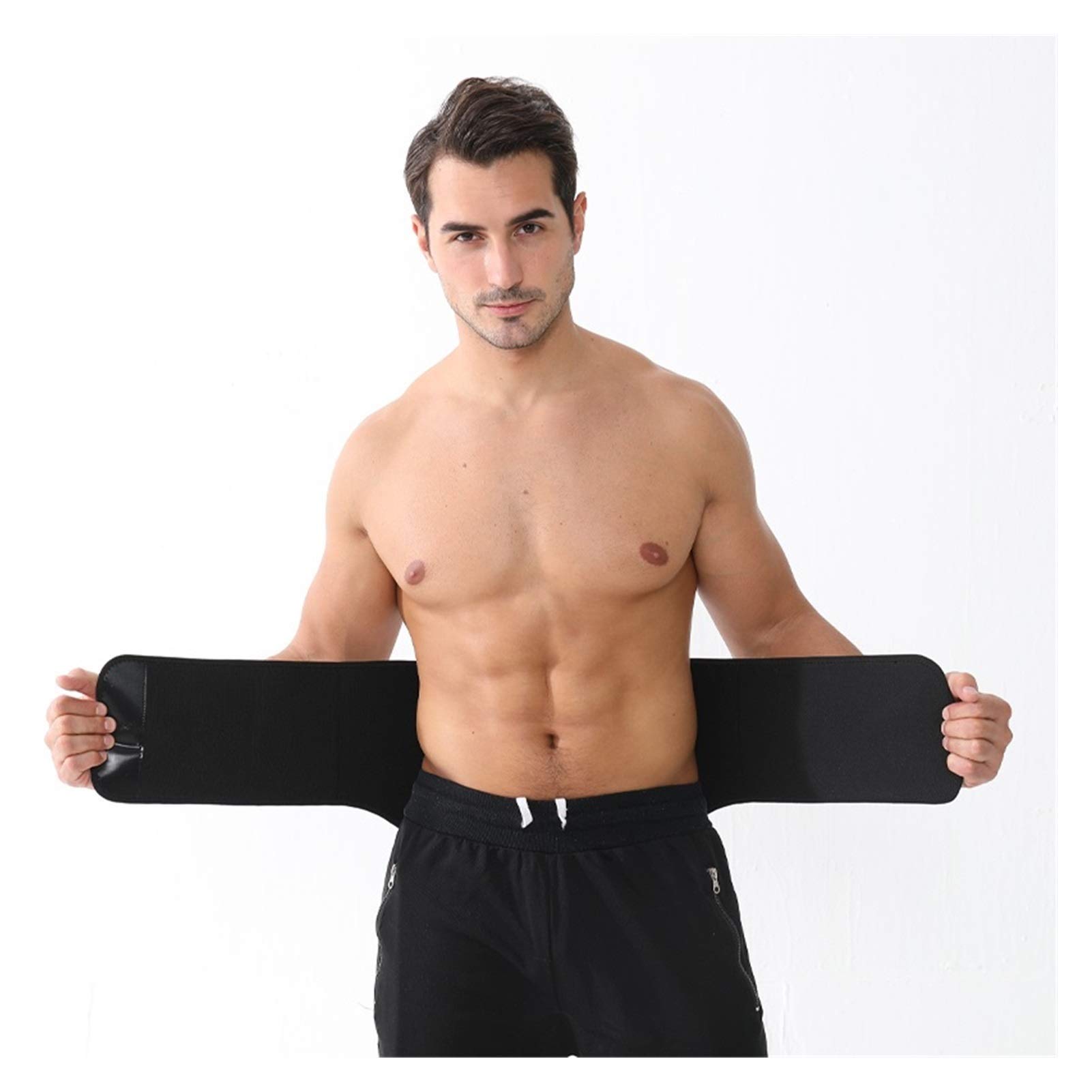 DSMYYXGS Kompressionsbandage für Lendenwirbelsäule, Taillenschmerzen, Rückenverletzungen, Stützbandage für Fitness, Gewichtheben, Fitnessstudio, Sport, Sicherheit, Korrektur (Größe : Einheitsgröße)