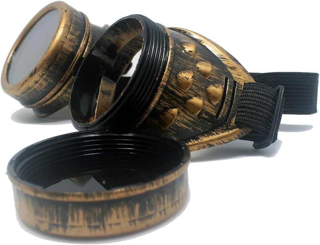 Steampunk Accessories, Steampunk Goggles Steampunk Glasses, Victorian Goggles for Cospaly Festival Holiday Costumes