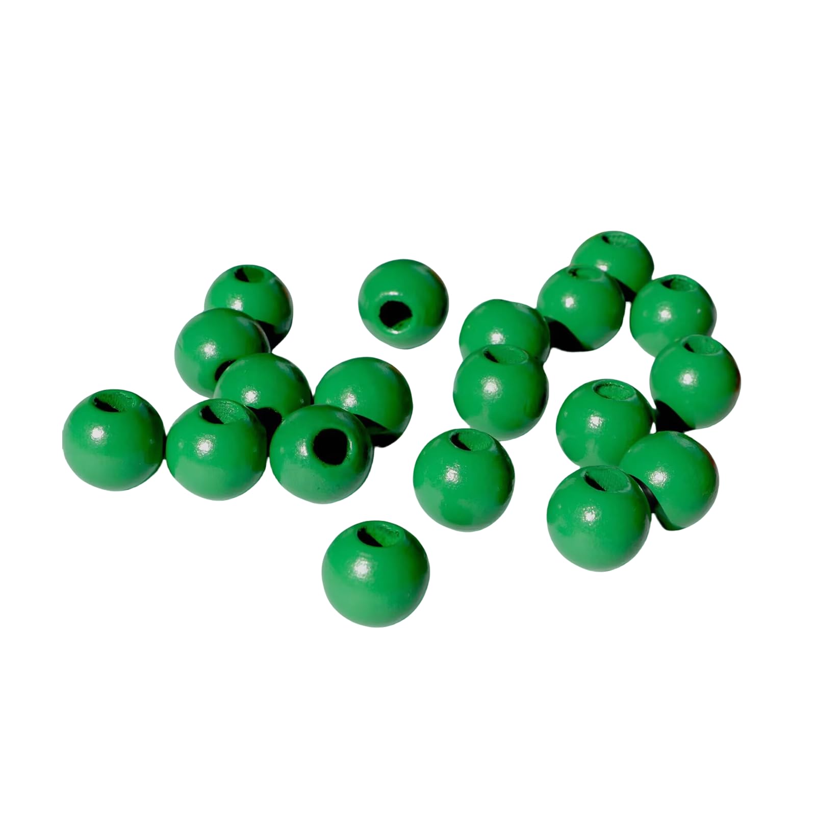 Holzperlen 16 Mm, Loch 6 Mm – 120 Stück, Grau, Für Makramee, Schmuck & Deko