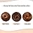 SARLA Hair Bun Extension Synthetic Drawstring Updo Fake Ballet Bun for Women Lady Donut Chignon Tizian Red