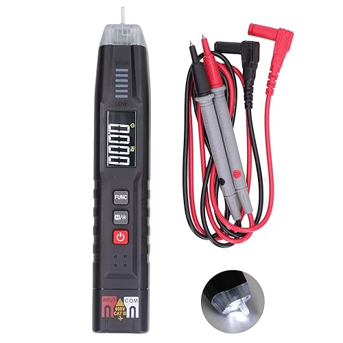 Miniatura 1 de Probador de voltaje, probador de voltaje sin contacto con doble rango HT122A, probador de cable nulo, detector de voltaje, buscador de punto de