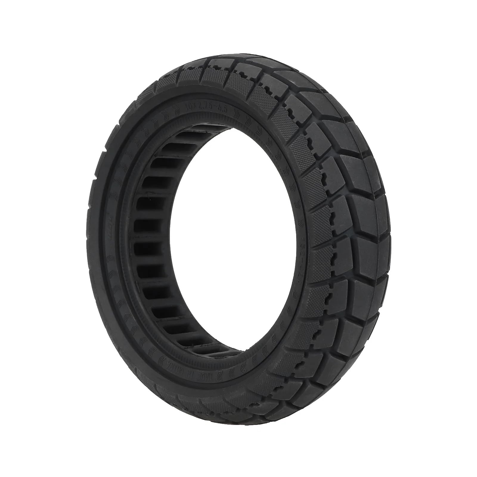 10 x 2.75-6.5 Pneu Solide pour Kukirin G2/G3/G2 Ultra/M4 Max/A1 (2 PCS)