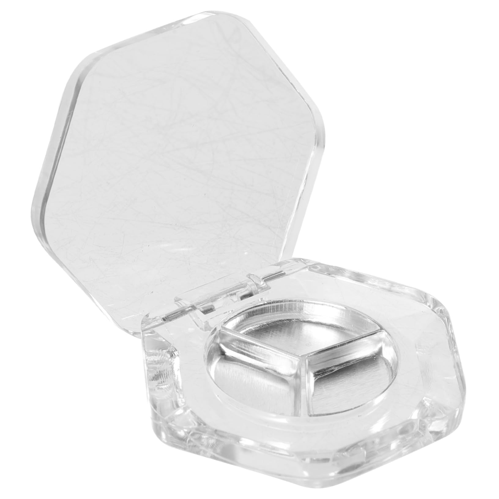 SHERCHPRY Blush Case for Women Empty Pans for Eyeshadow Small Cosmetic Pans Eyeshadow Palette Travel Set