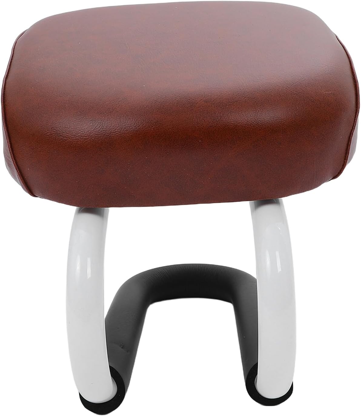 Portable Bench and Cushioned Prayer Stool, Non-Slip Seiza Bench with Brown Cover, Ergonomic Seat, Home, Church, and Travel