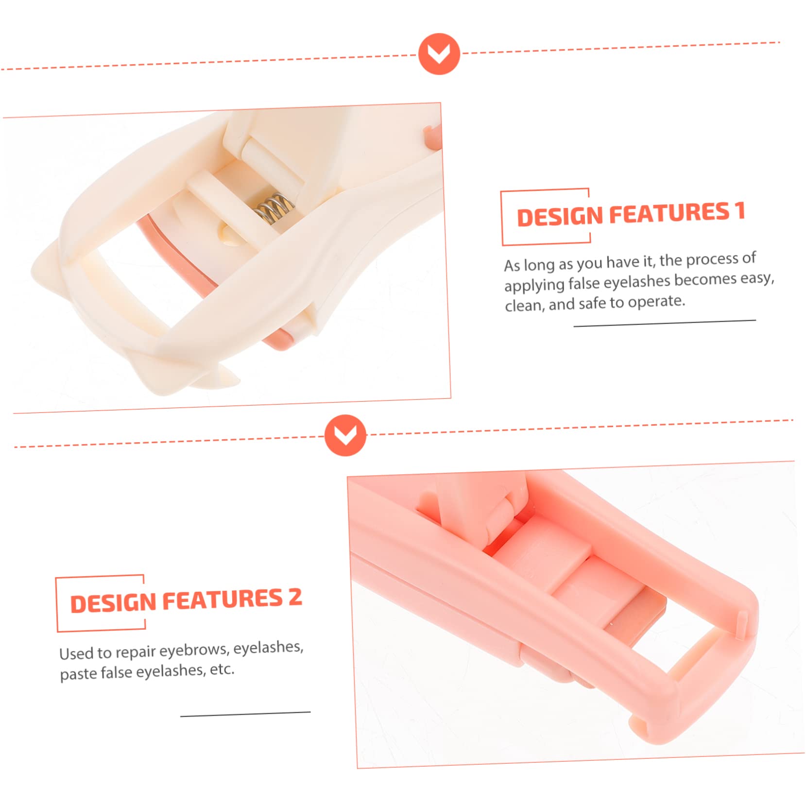 Healeved 12pezzi Piegaciglia Mini Strumenti Per Trucco Occhi Clip Per Curvare Le Ciglia Pratico e Resistente Per Donne e Ragazze