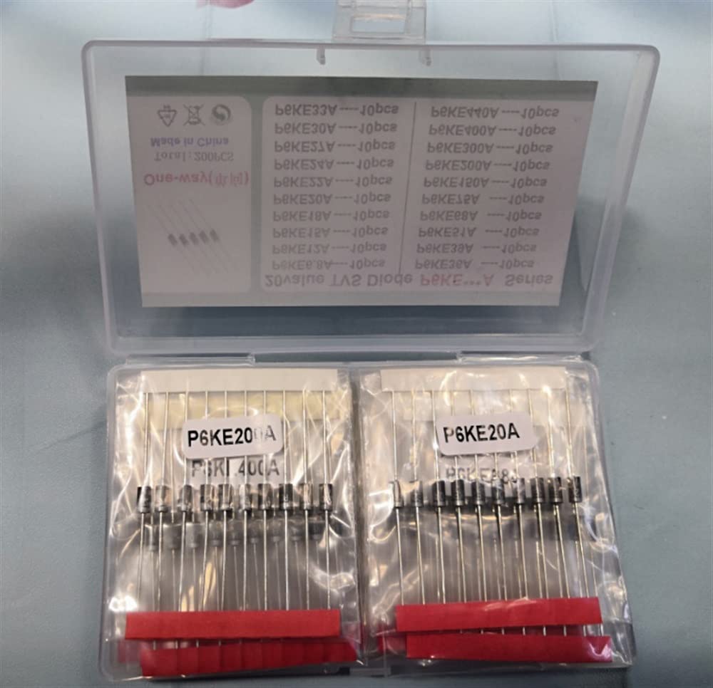 Kit diodi TVS P6KE6.8 A/CA 12-440V 200 PZ Transistor