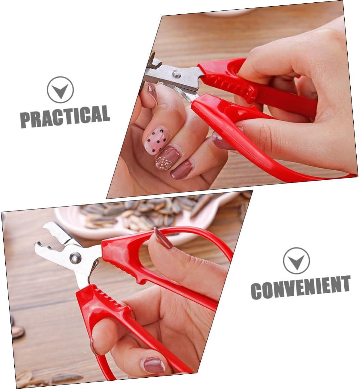 2pcs Melon Pliers Chestnut Cutter Nut Cracking Tool Peanut Opening Tools Metal Nutcracker Daily Nut Opener See Ds Opener Scissors Cutting Machine Plastic Watermelon Daily Nuts