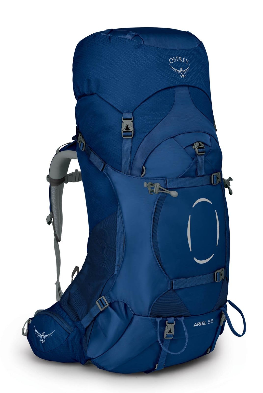 Osprey Ariel Women's Backpack, 55L, Ceramic Blue, M/L