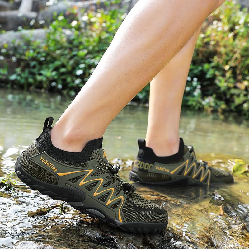 Image of Water Shoes Wide Toe Men Women Quick Drying Swim Beach Aqua Shoes for Water Sport Diving Hiking Sailing Travel