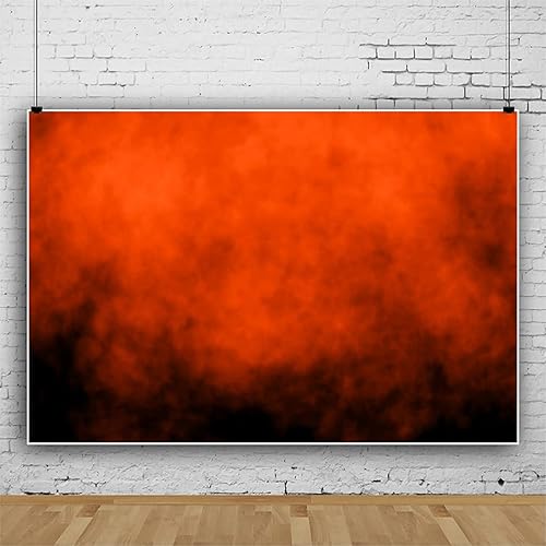 Miniatura 3 de Leyiyi Telón de fondo gótico de baile de Halloween de 10 x 8 pies, pancarta con niebla brumosa y salvaje campo 31 de octubre, disfraz de fondo de