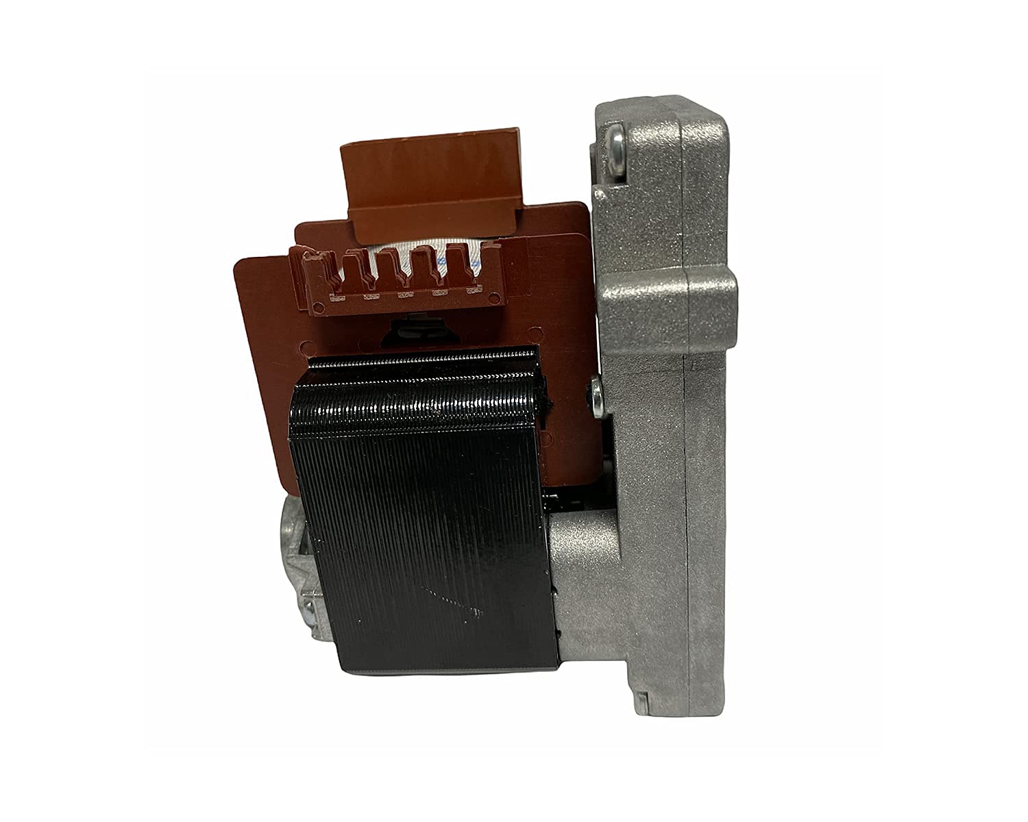 ERICAMBI, Motoriduttore Kenta per Stufe a Pellet K9117153, Velocità 5rpm, Senso di Rotazione Oraria, Pacco Lamellare 40mm, Albero Cavo Ø 8,5mm, Spianatura Doppia