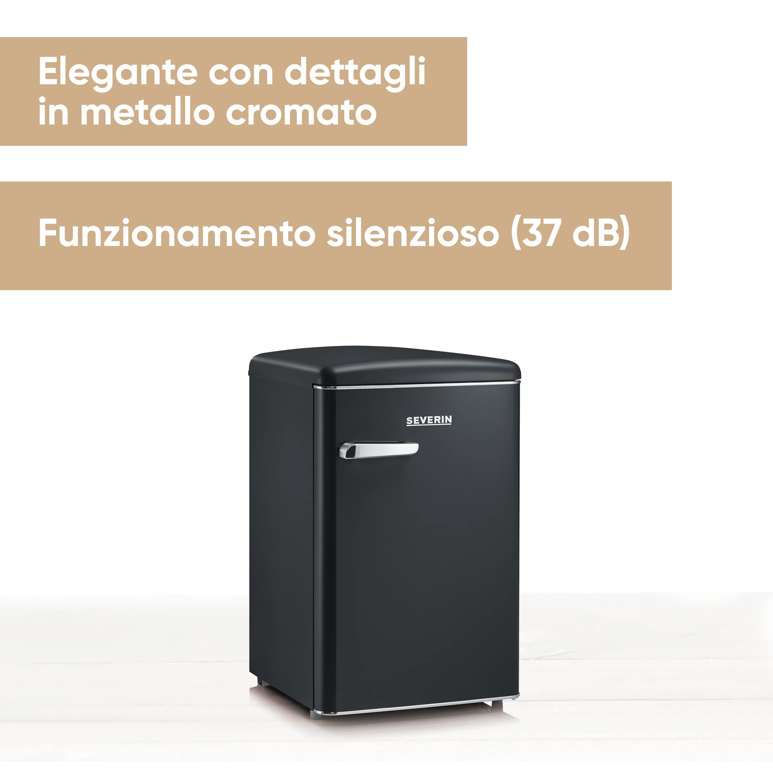 Rfrigeratore Retro Mini Severin RKS 8832 108 Litri - Dettaglio