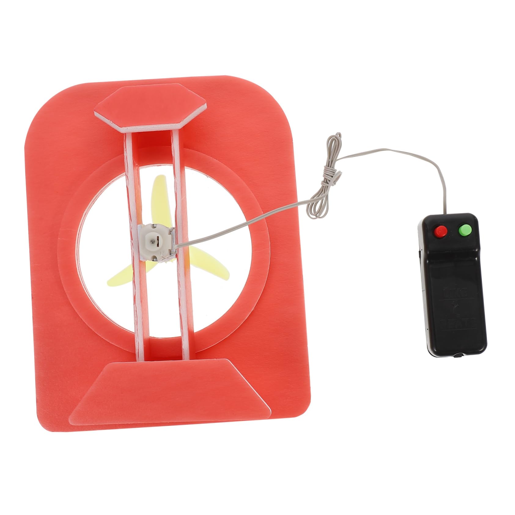 TOYANDONA 1 Set Experimental Technology Production DIY Kits Kids Educational Toys Tool Kit for Kids Children Hovercraft Kids Tool Bag Kids DIY Hovercraft Toy The Pet Kids Self-made Toy Motor