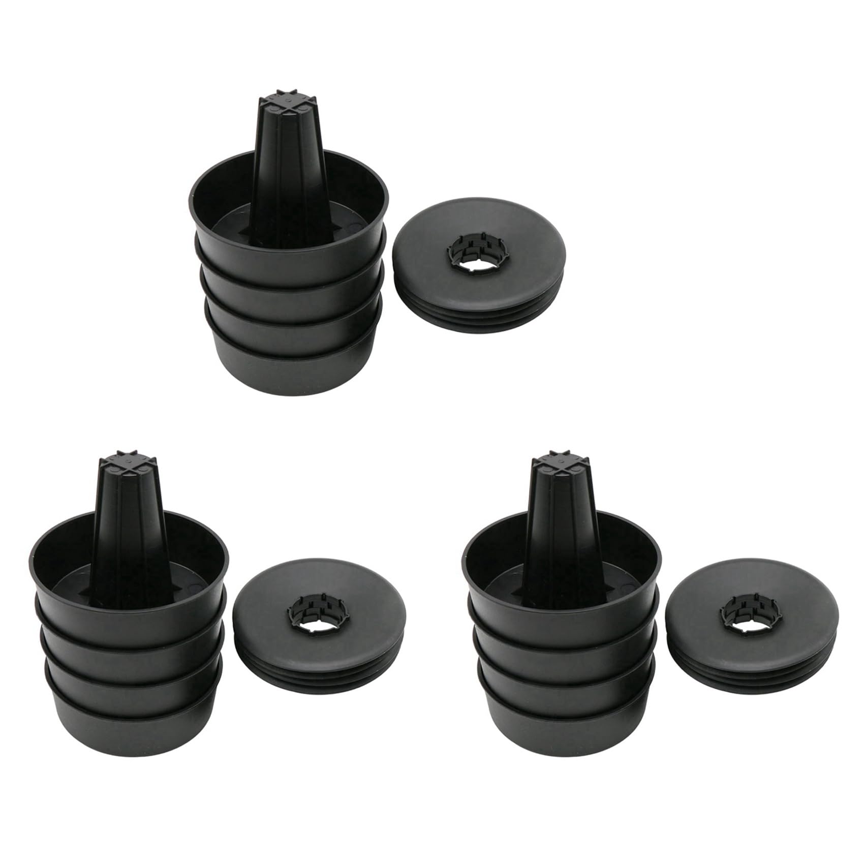 3 Set of Beehive Anti-Ant Support Sink Base Heightening Waterproof Insect-Proof Beehive Support Beekeeping Tools