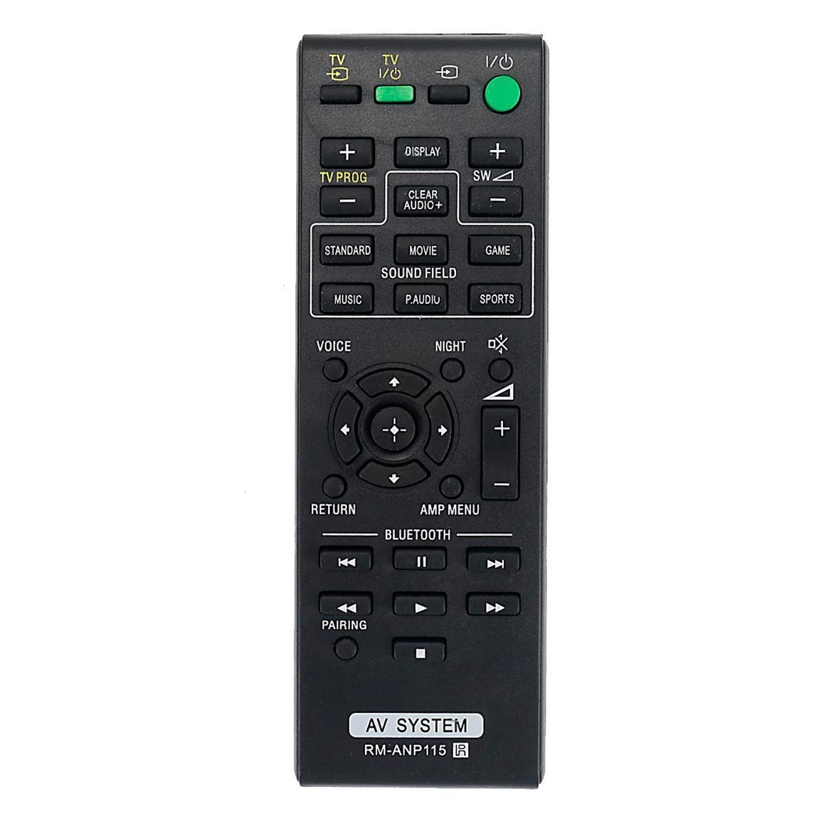 Télécommande De Remplacement RM-ANP115 Pour Barre De Son Sony HT-CT770/HTCT770/HT-CT36396 - Neuf