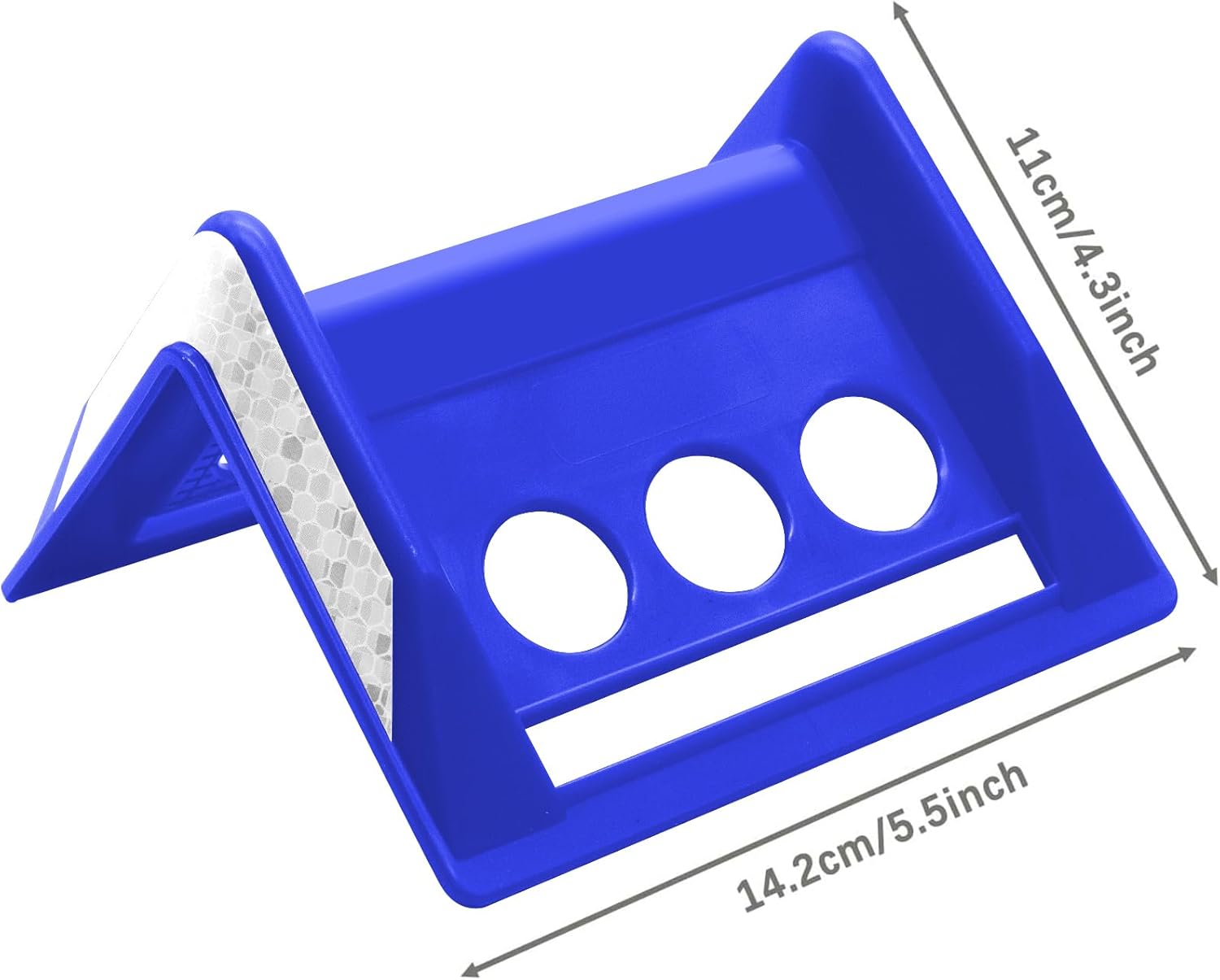 24Pack Flatbed Strap Protector Corner Edge Protector Plastic Blue for Cargo Loads Box Truck Equipment Webbing to Protect Cargo