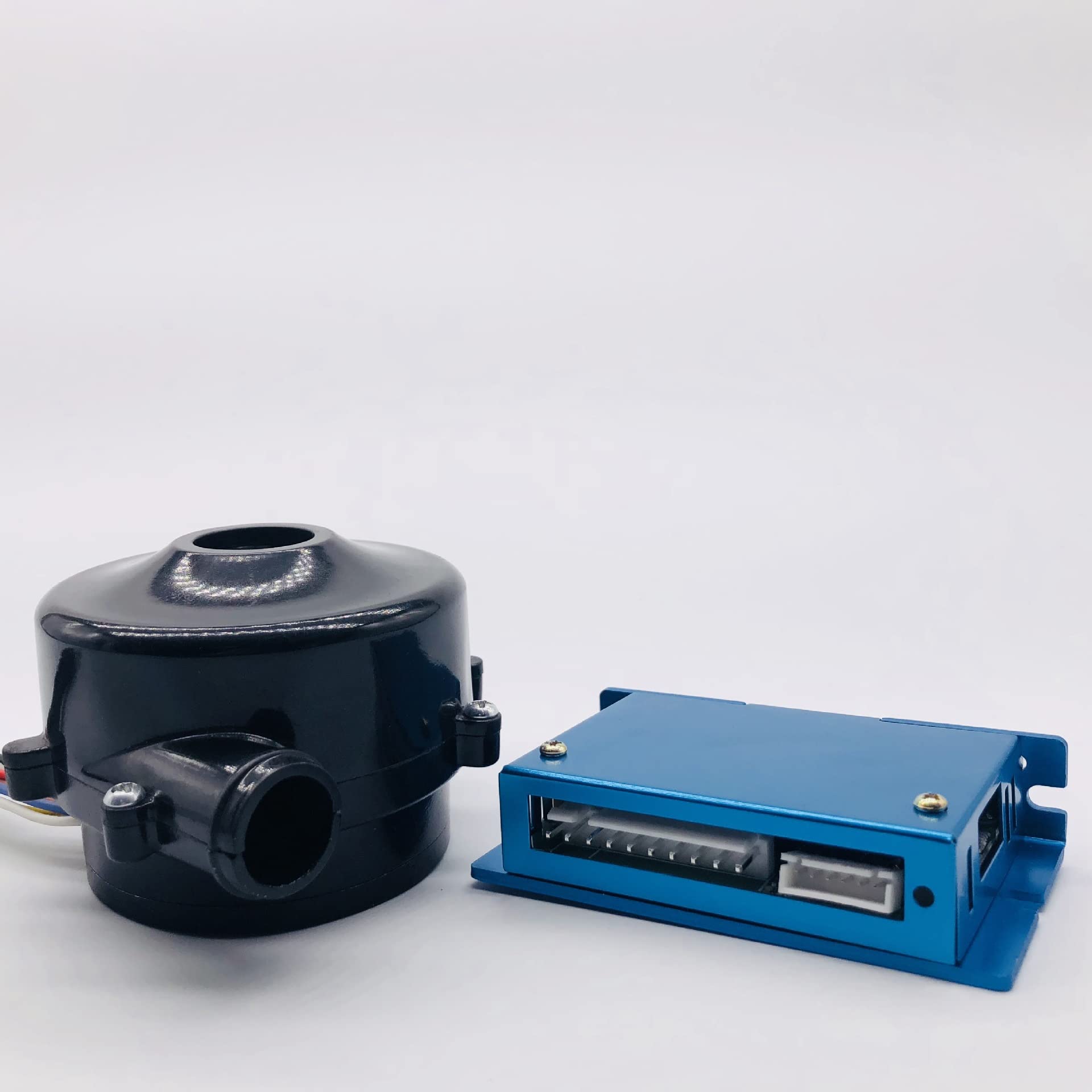Soffiante centrifuga Porta di aspirazione del soffiatore Fino a 10 kpa for Un campionamento Completo di Polvere atmosferica e particolato (Size : 48V)