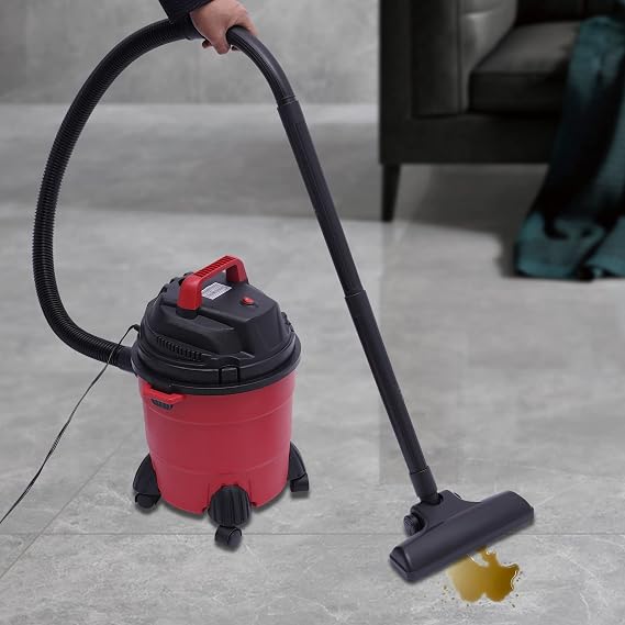 3 in 1 Wet Dry Vacuum Cleaner, 4 Gallon Wet Dry Vac, Shop Vacuum Wet and Dry with Large Capacity Dust Bin, Powerful Suction Home Cleaning for Cleaning Car, Boat, Pet Hair, Hard Floor
