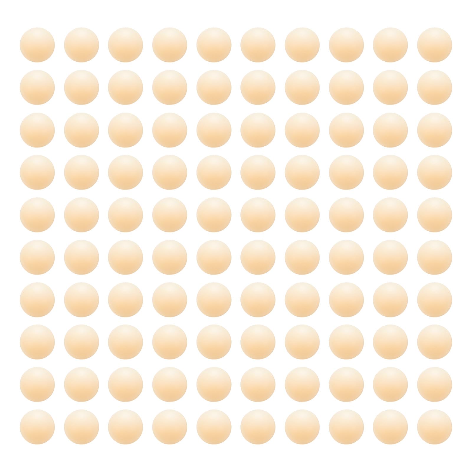 QUARKZMAN 5 mm Bolas de Rodamiento de Nylon Sólido, 100 Piezas Bolas de Plástico de Precisión