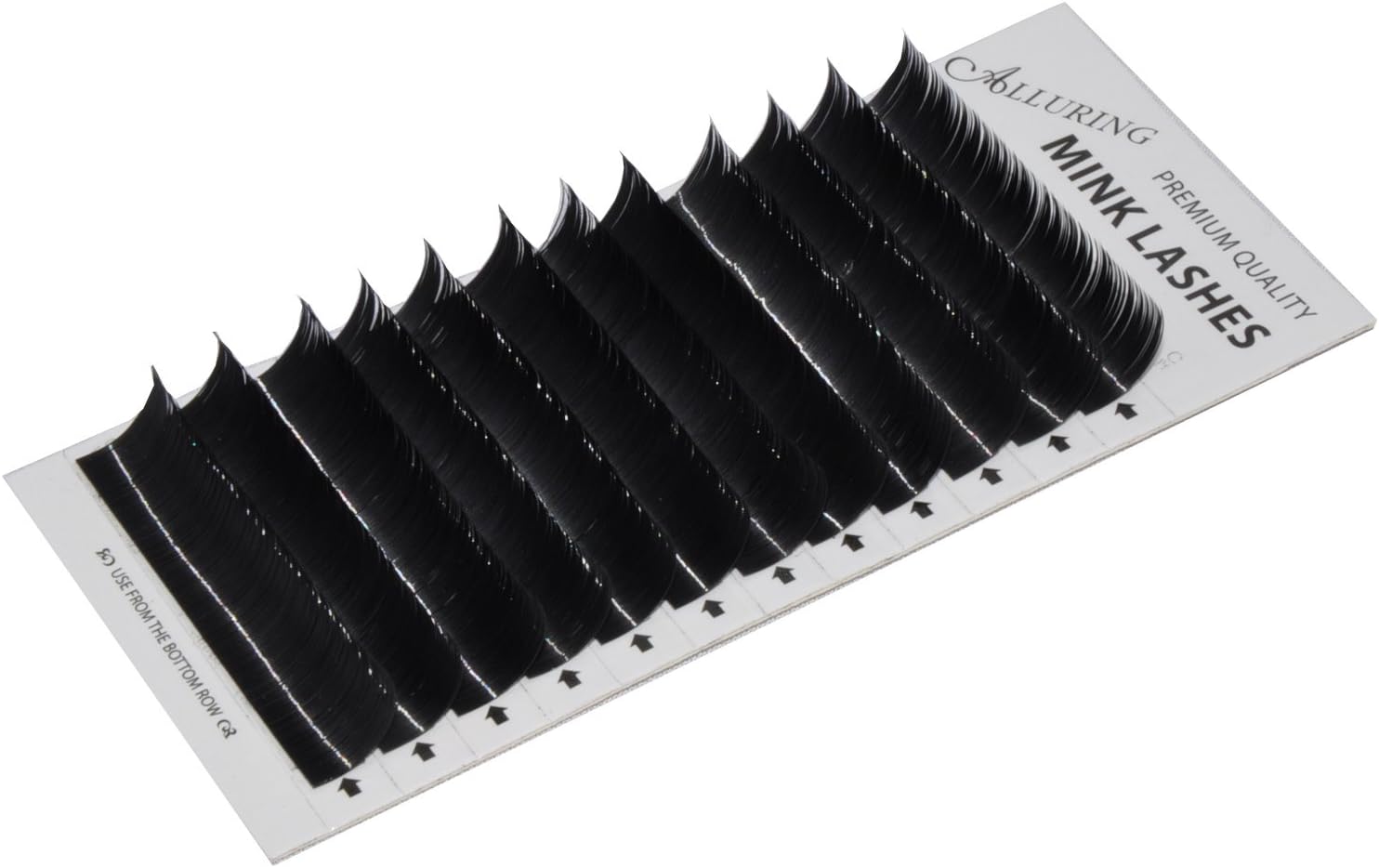 Eyelash Extension Alluring Mink C-Curl .15 X 8-15mm Mixed Tray