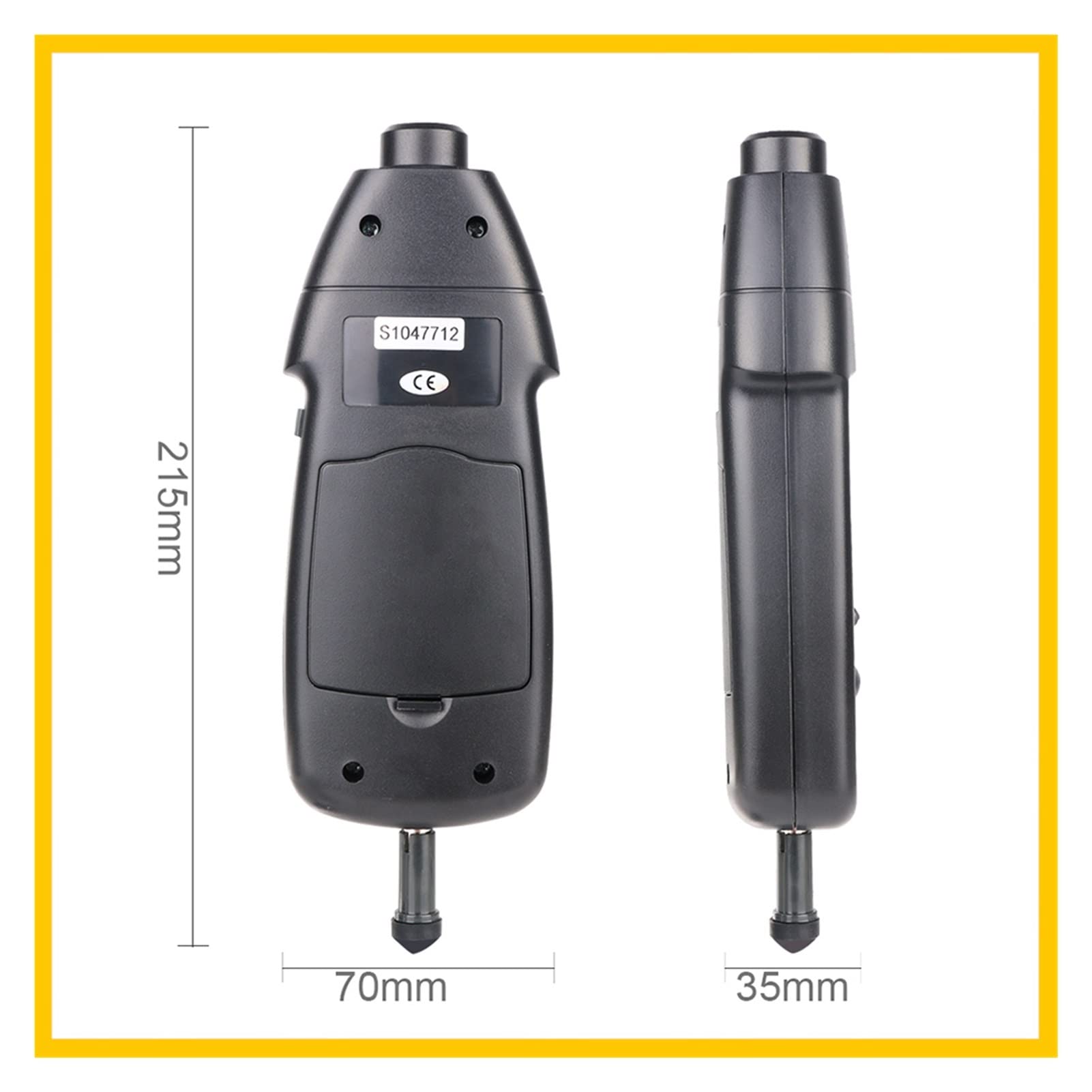 Estroboscopios, DT2236B Tachometer New Surface Speed Sensor With Flute Vails To Measure And Length Of Wire