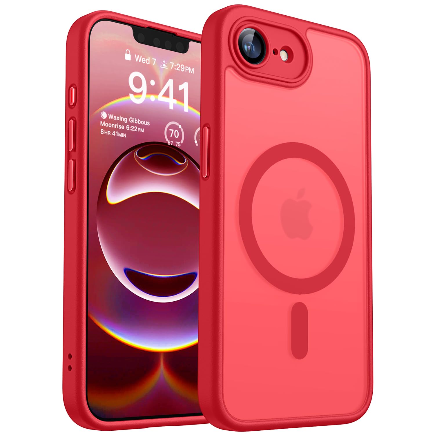 CANSHN Magnetisch für iPhone 13 14 15 16 Hülle 0606