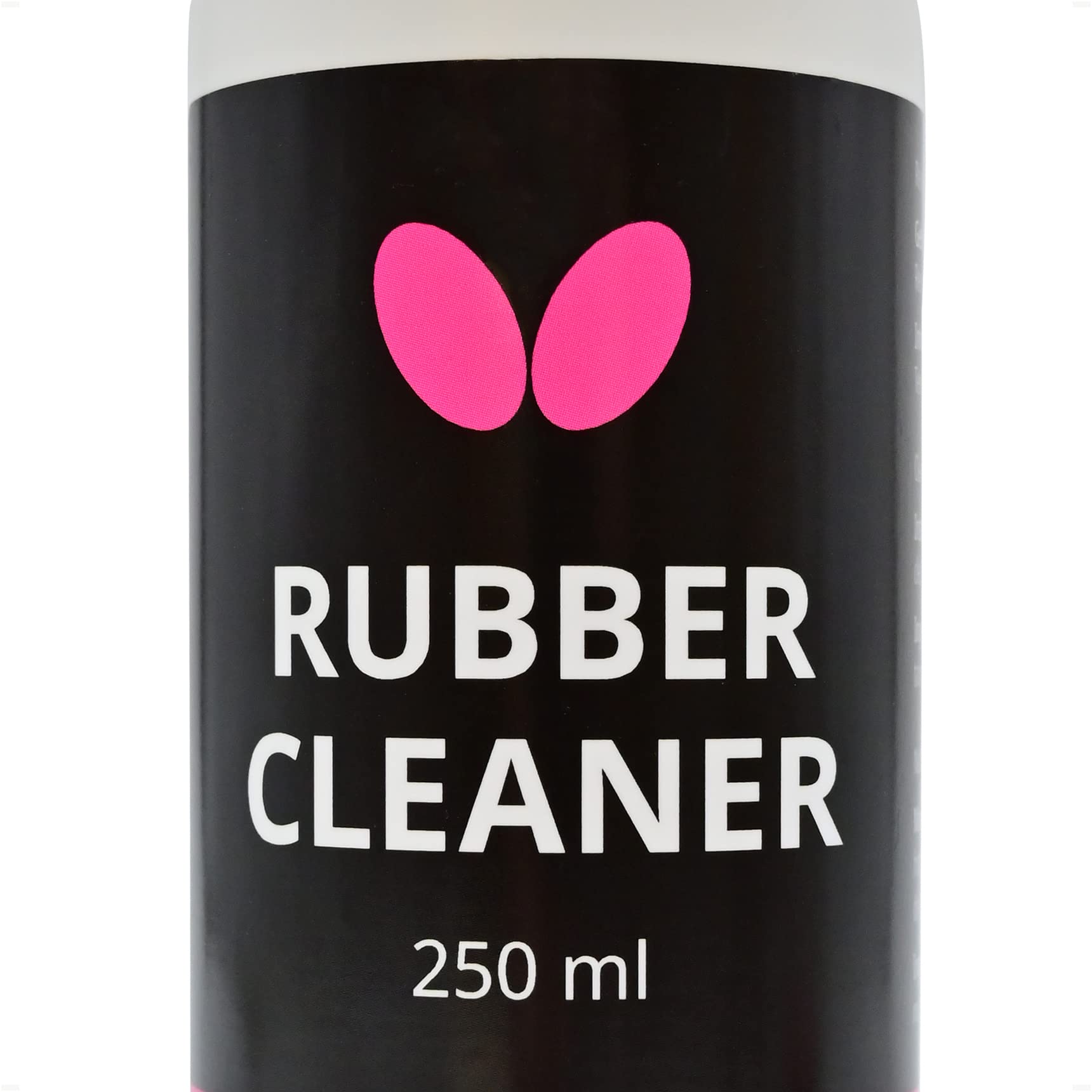 Butterfly Rubber Cleaner - Ping Pong Paddle Cleaner - Maximize Your Spin - Keeps The Racket Surface Tacky & Extends The Life of Your Rubber - Bottle Contains 250ml