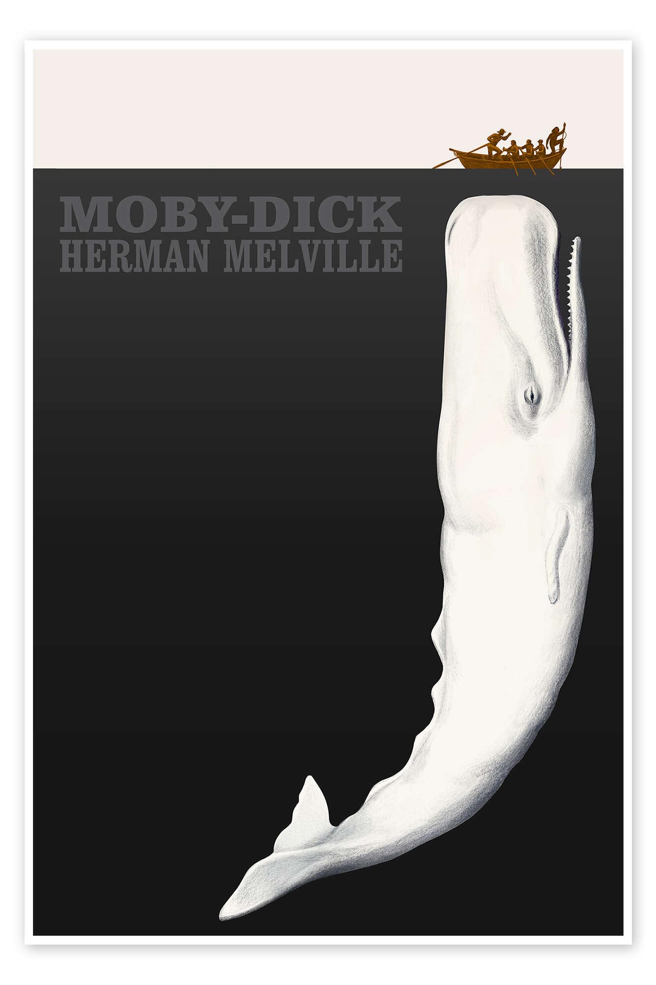 Posterlounge Moby Dick Poster