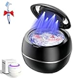 Ultrasonic UV Cleaner for Dentures, Retainers, Aligners, Mouthguards & Jewelry – 360° Deep Cleaning, One-Touch Operation, Portable & Travel-Friendly (Black)