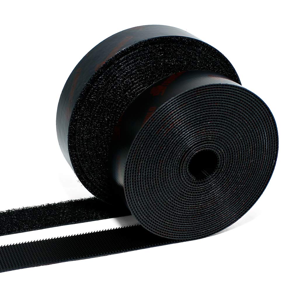 Stronghold ¾ Inch x 5 Yard Adhesive Hook and Loop Fastener – Sticky Back Mounting Tape