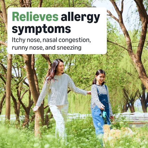Image of Amazon Basics 24-Hour Allergy Relief Nasal Spray, Fluticasone Propionate (Glucocorticoid) 50 mcg, Full Prescription Strength, Non-Drowsy, 0.62 fl oz (Pack of 3) (Previously Care)