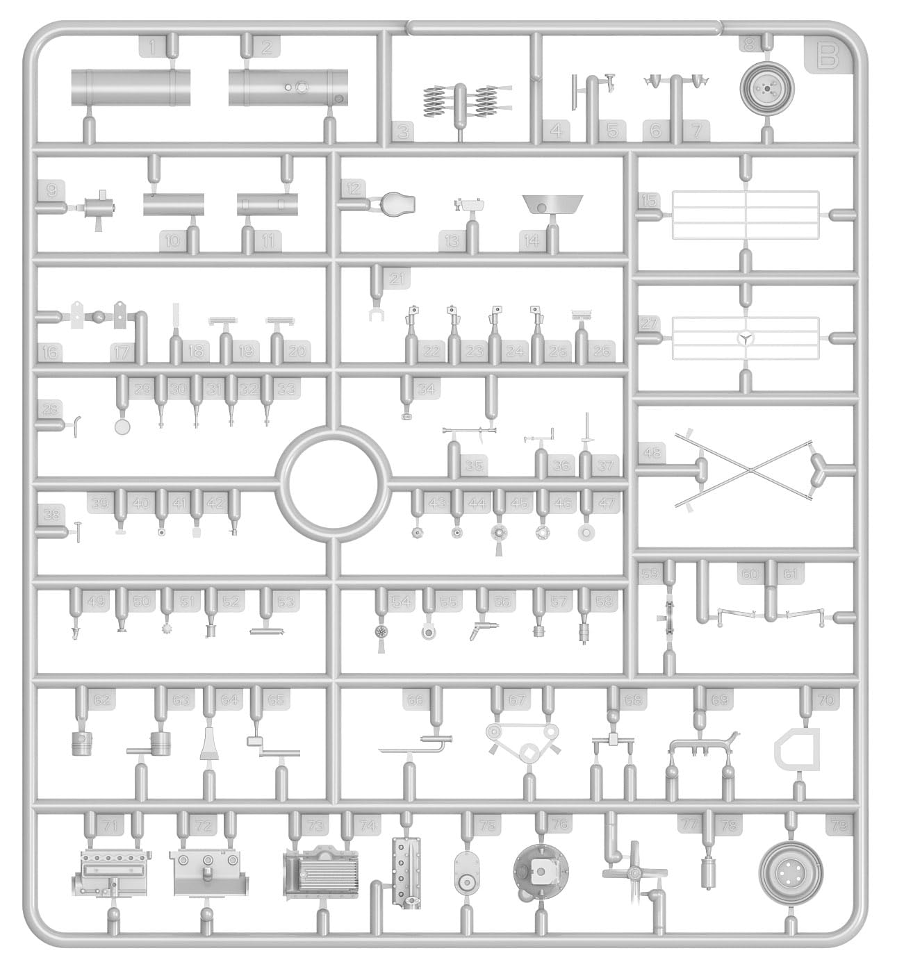 Miniart MIN38040 zestaw modeli plastikowych