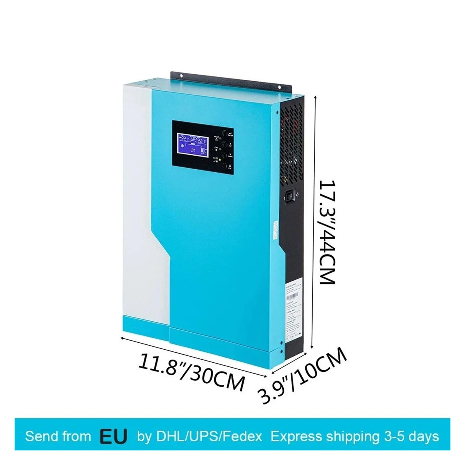 Convertidor Adaptador Conexión Paralela MPPT 5500W 5KW 48V Inversor Solar para Híbrido 100A con WiFi/Puede Activar LifePO4 Funciona Sin Baterías inversor