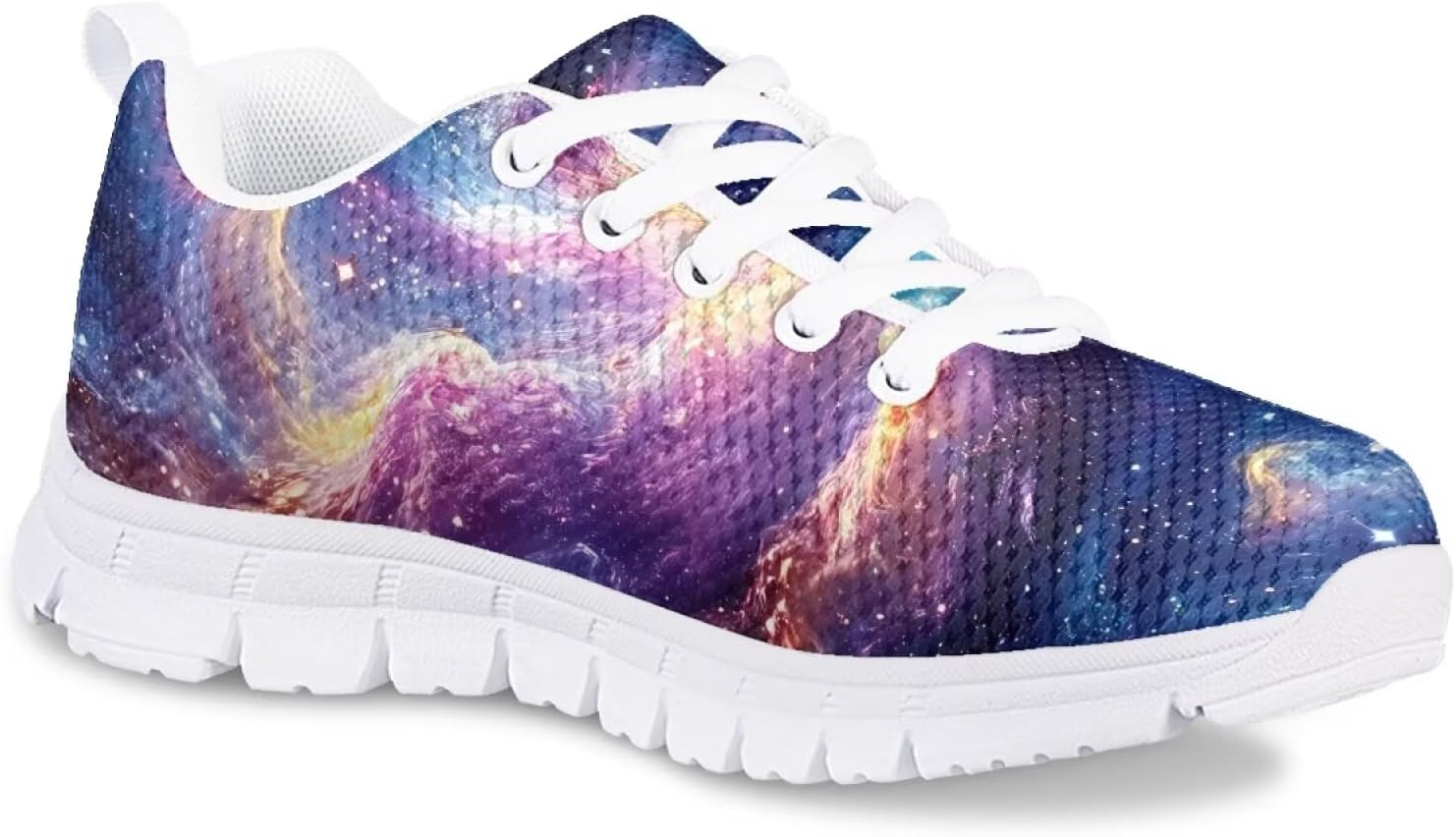 Sneakers for Boys Lightweight Breathable Anti-Slip Lace-Up, Perfect for Running, Hiking, Outdoor Adventures